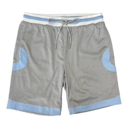 Ribbon Basketball Shorts Grey X Blue