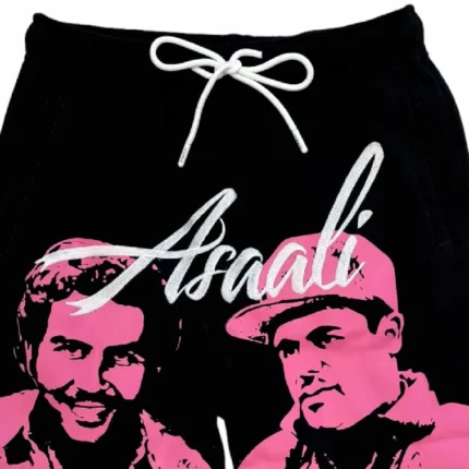 SS24 Cartel Shorts Black X Pink