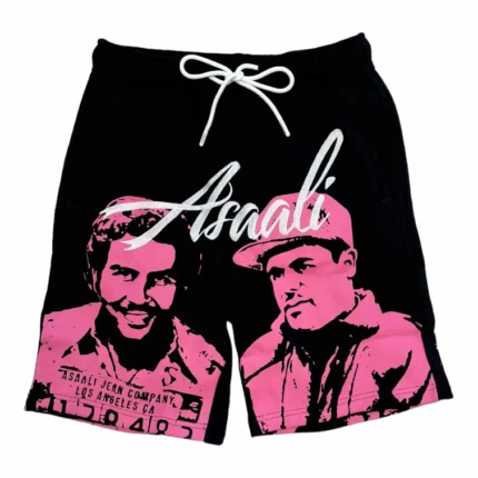 SS24 Cartel Shorts Black X Pink